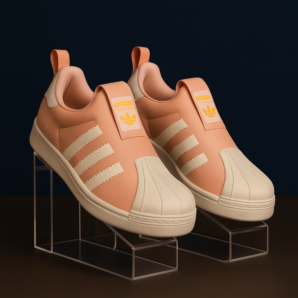 Addidas Peach Pink Sneakers