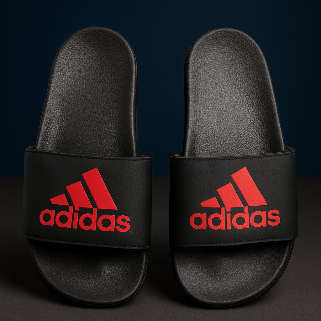 Addidas Black Slipper